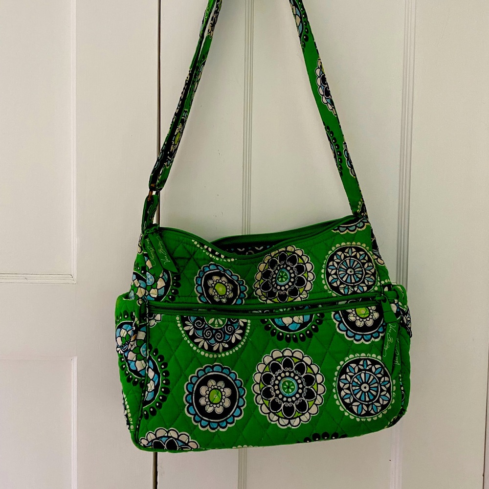 Cupcakes green Vera Bradley bag